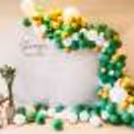 From the captivating balloon arch to the aesthetic lamps, immerse yourself in a world of baby-themed enchantment.