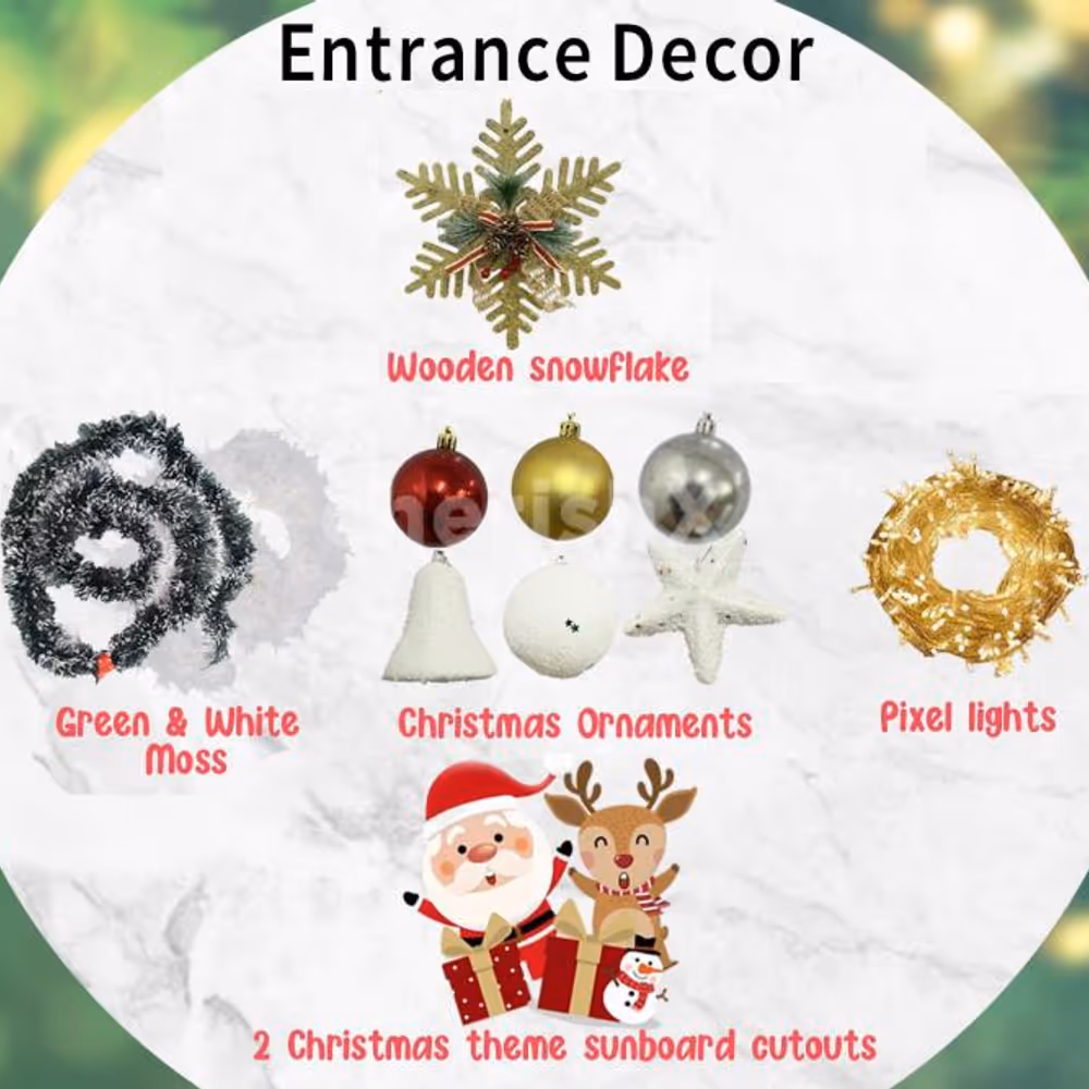 Enjoy Christmas with CherishX's Premium Christmas Decor.