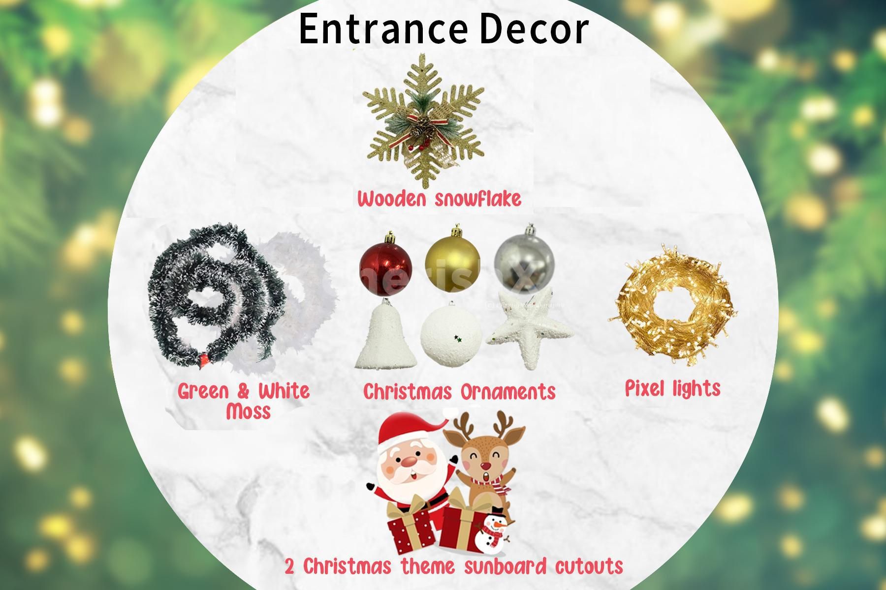 Enjoy Christmas with CherishX's Premium Christmas Decor.