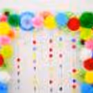 Transform your home with a decor featuring multicoloured non-balloon & paper decorations.