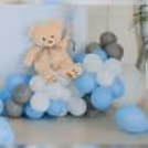 the shades of blue evoke a sense of calm, anticipation, and joy.