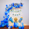 A Blue themed Welcome Baby Boy Decor in Delhi NCR