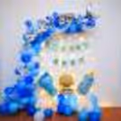 A Blue themed Welcome Baby Boy Decor in Delhi NCR