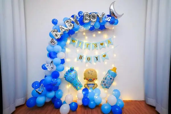 Welcome baby fashion boy decoration ideas