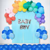 A Blue themed Welcome Baby Boy Decor in Delhi NCR
