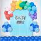 A Blue themed Welcome Baby Boy Decor in Delhi NCR