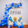 Balloon Decoration for Baby Boy's Naming Ceremony!