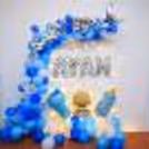 Balloon Decoration for Baby Boy's Naming Ceremony!