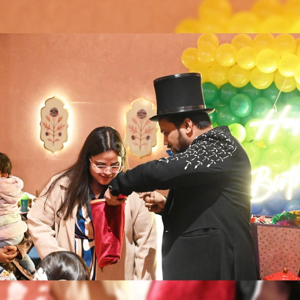 Celebrate your kids birthday in the most awesome way with CherishX's Magic Show Service.