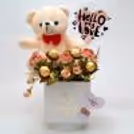 This exclusive Teddy Day gift features a charming Teddy Bear.