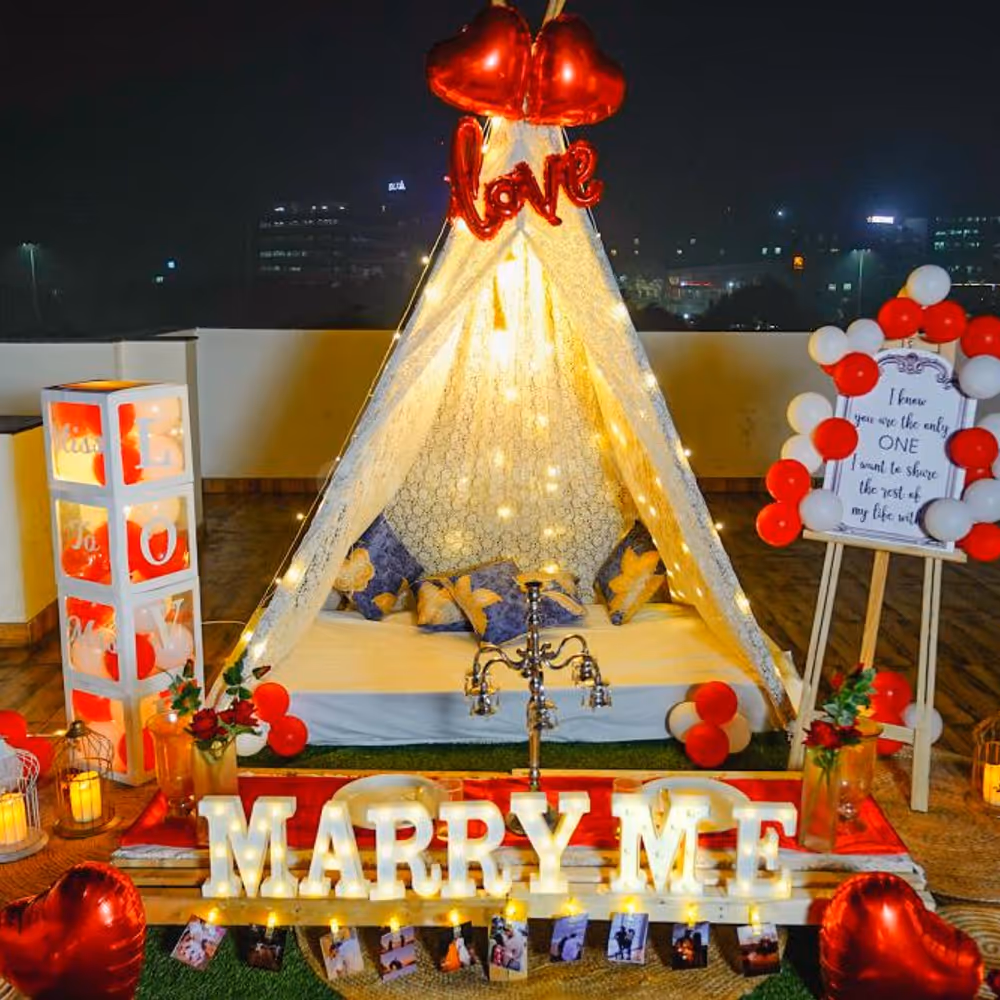 A picture-perfect proposal starts here with sass & surprise