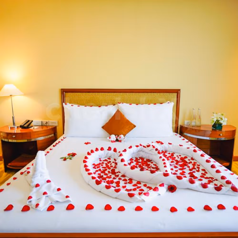 A luxurious Valentine staycation in a premium room at The Grand