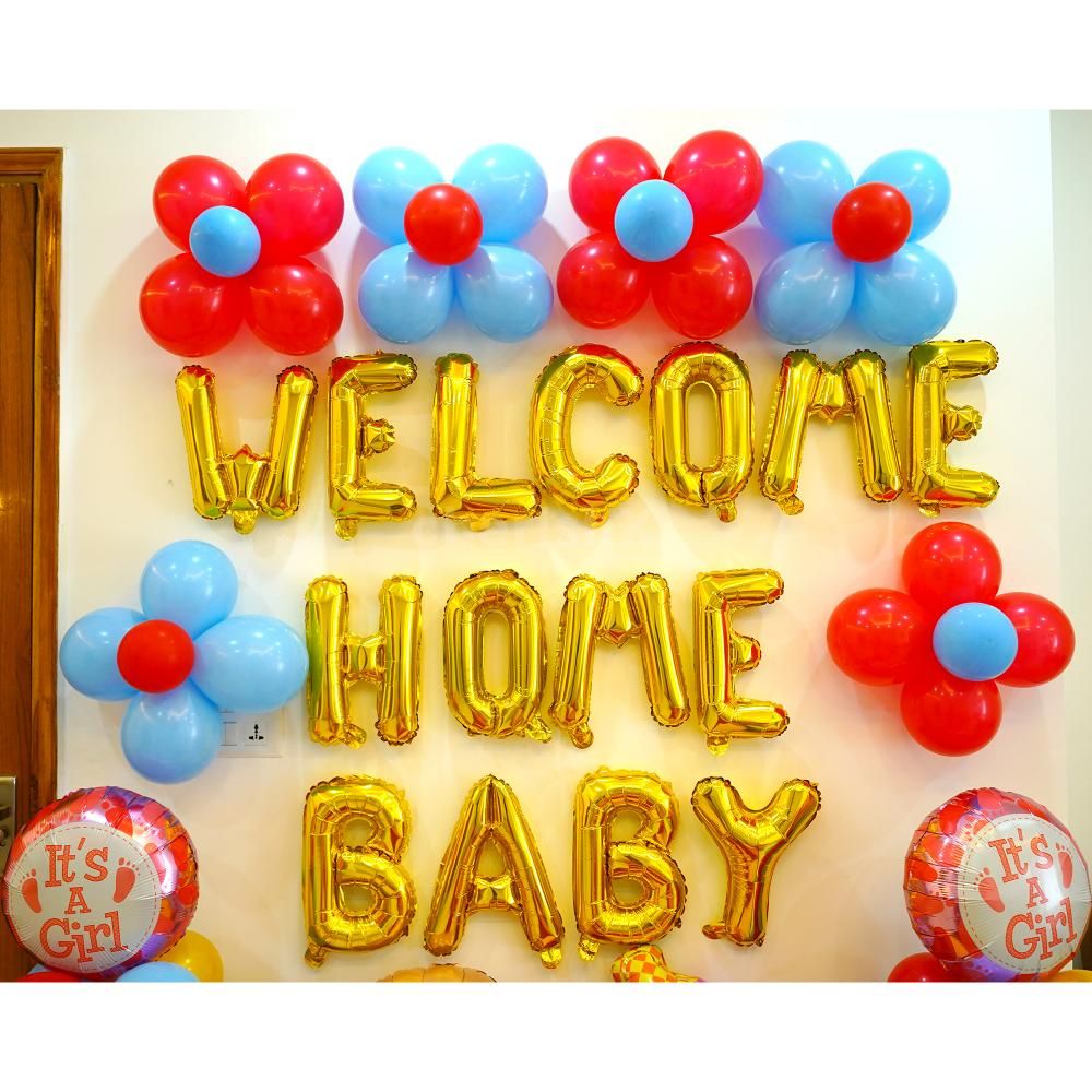 Welcome home baby decoration near me