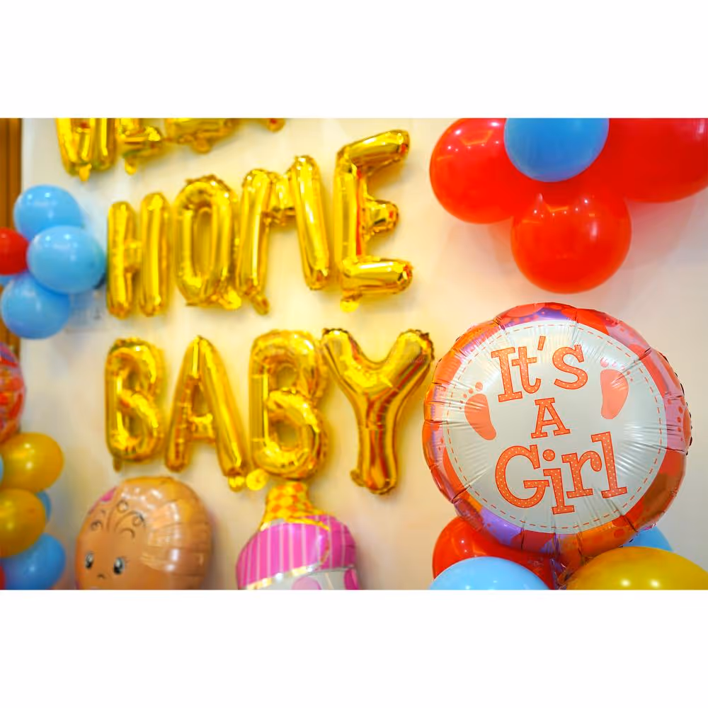 Welcome home baby decoration boy