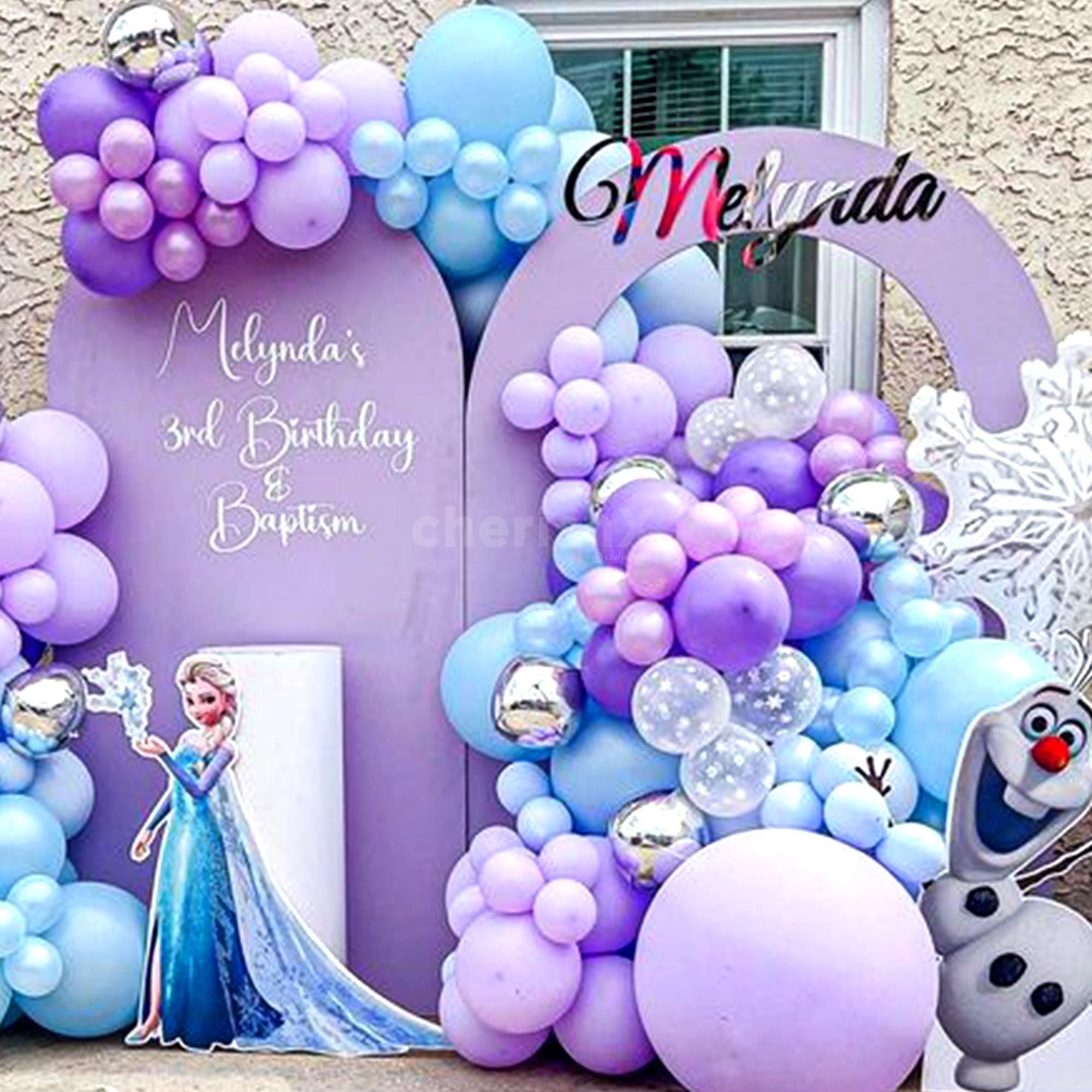 Birthday decoration ideas frozen theme girl