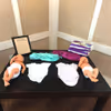 Baby shower diaper change game ideas funny