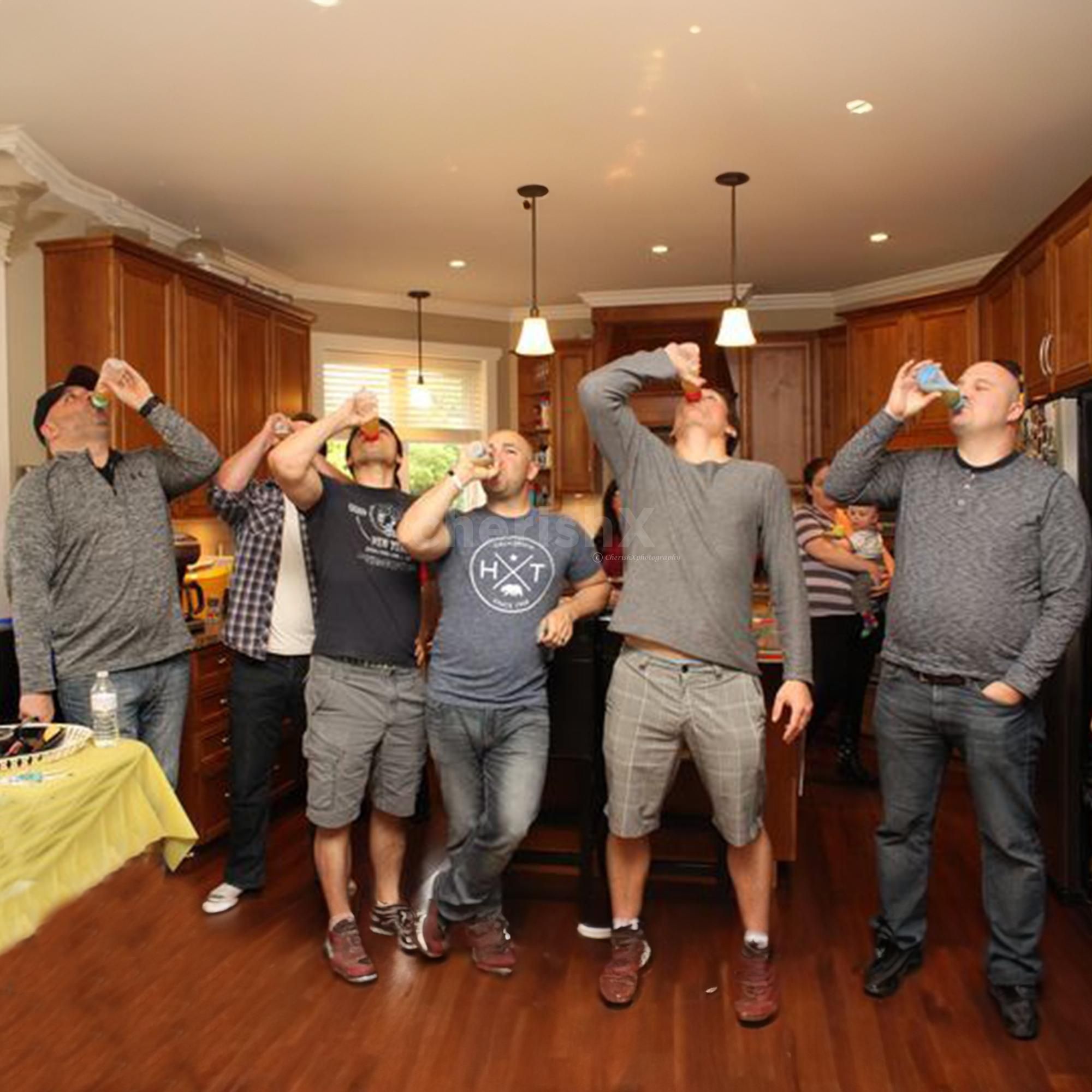 Baby shower game chug the drink online