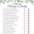 Guess who mommy or daddy baby shower game ideas funny