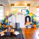 Dinosaur theme birthday decoration ideas at home