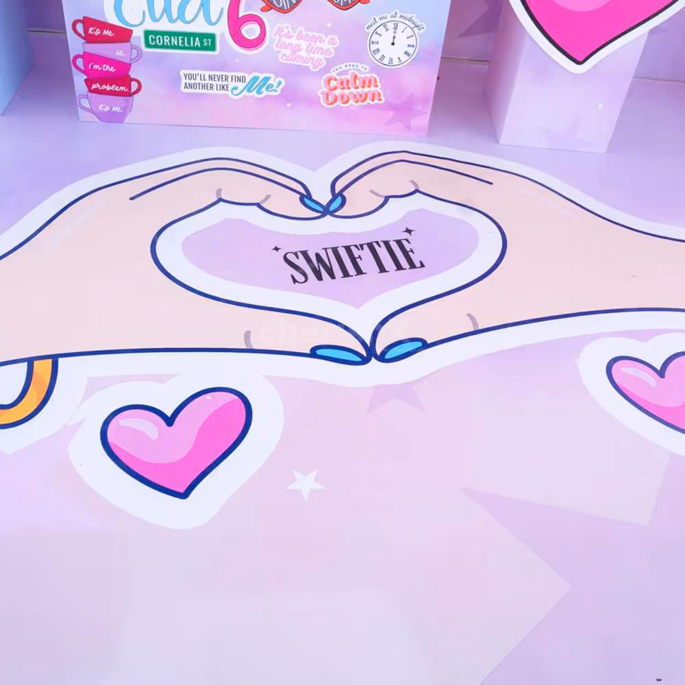 Pink and blue birthday decor ideas for girls