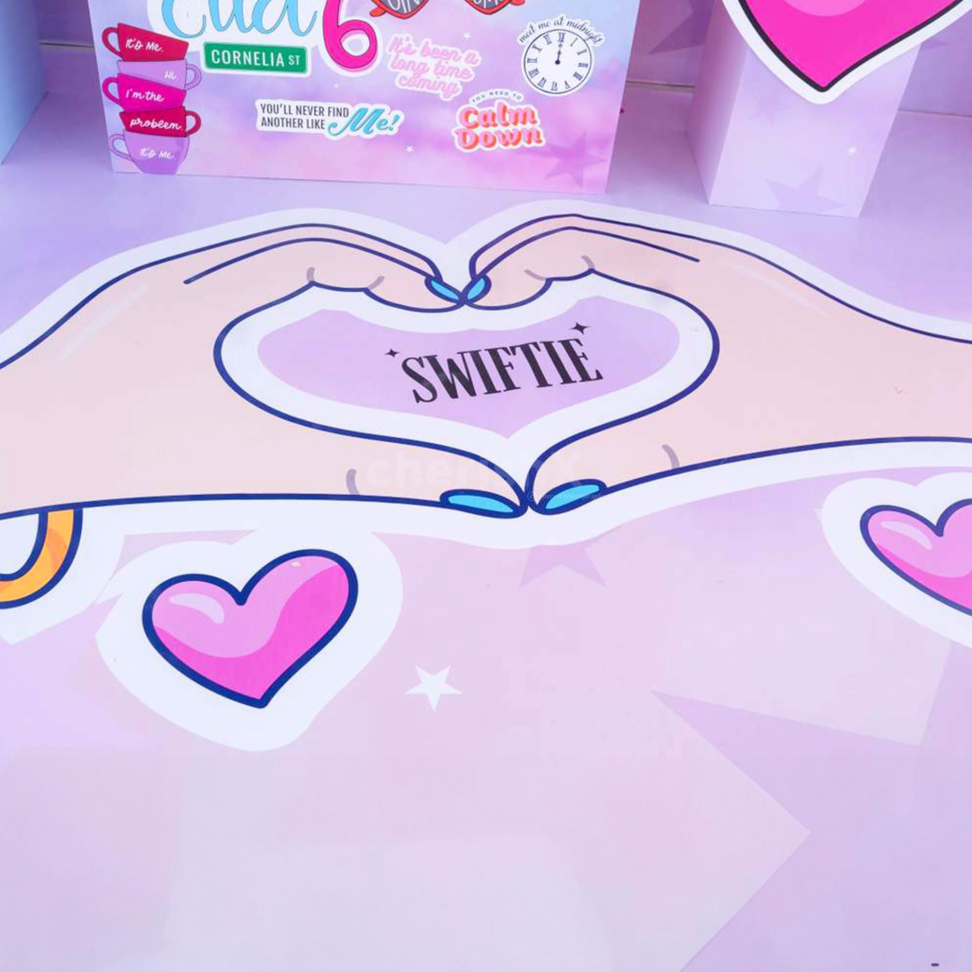 Pink and blue birthday decor ideas for girls