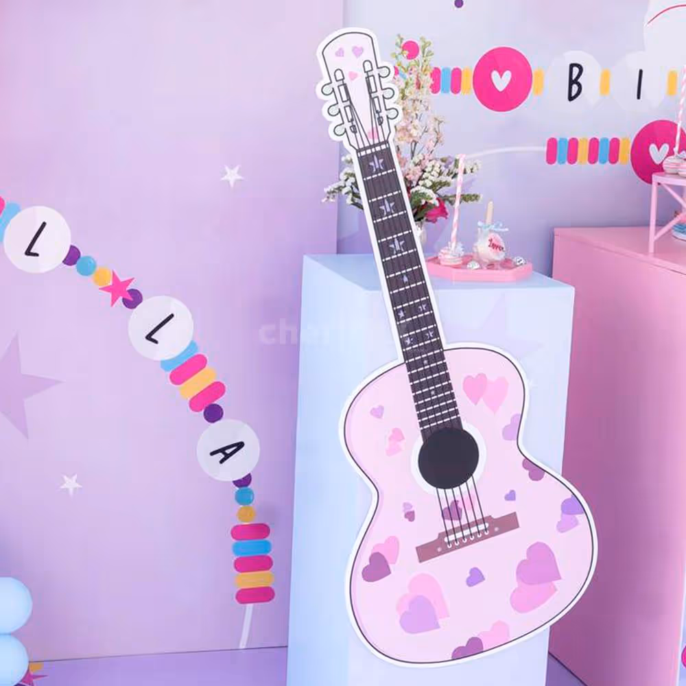 Pink and blue birthday decor ideas at home