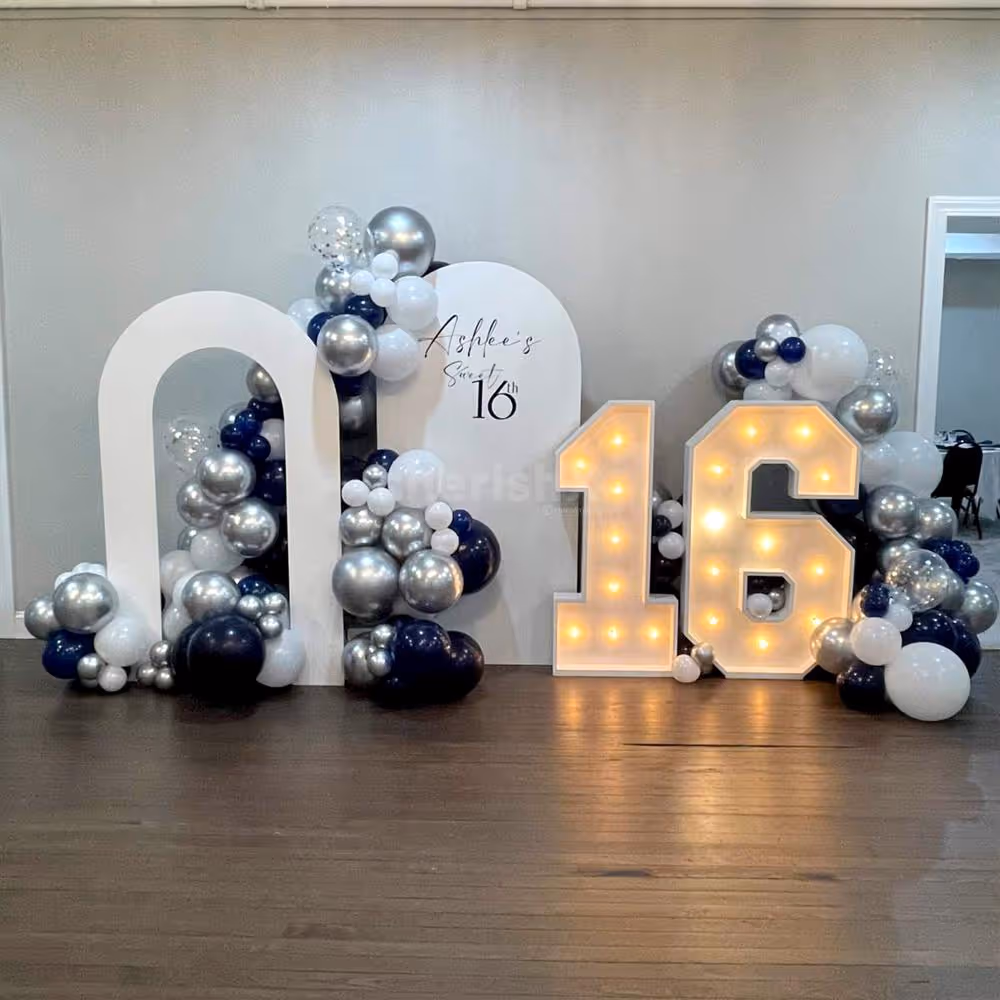 Starry Night Chic Birthday Decoration