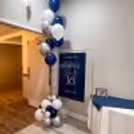 White birthday decoration ideas for guys