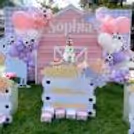 Colorful pastel birthday decoration ideas for girls