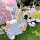 Pastel birthday decorations ideas at home