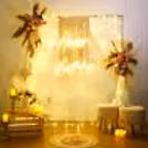 This decor also have a wooden crate for a touch of rustic charm.