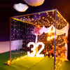 Birthday cabana decoration ideas with lights at home