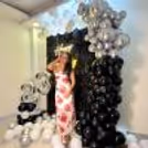 Diy black and silver balloon decoration ideas for birthday