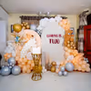 Charming Teddy Bear birthday Balloon Decor
