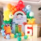 Number Block Nirvana Birthday Party Decor