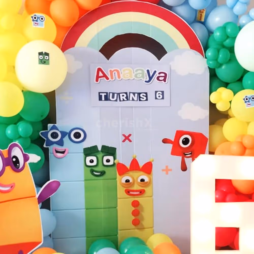 Digit Dreamland Kids Birthday Decoration