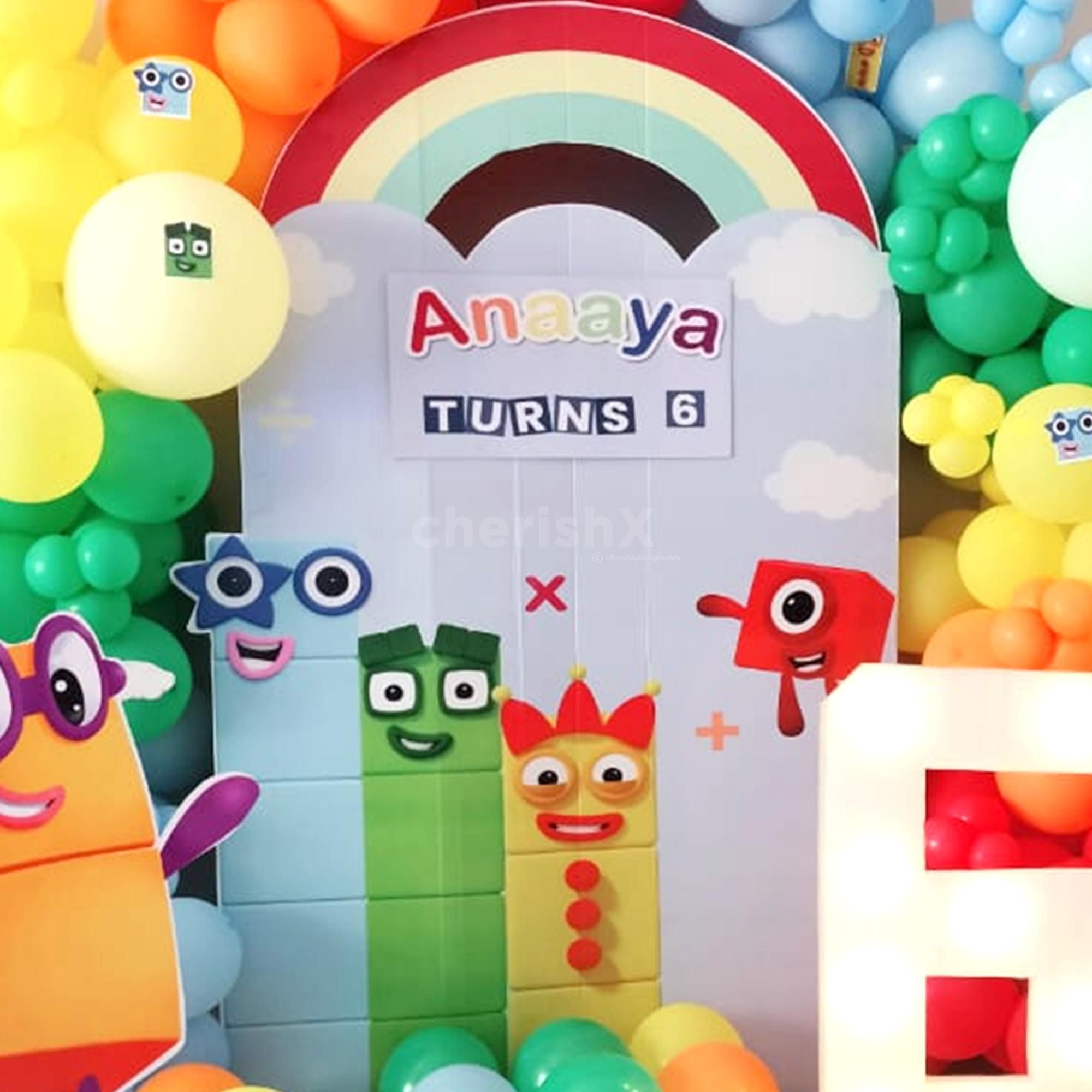 Digit Dreamland Kids Birthday Decoration