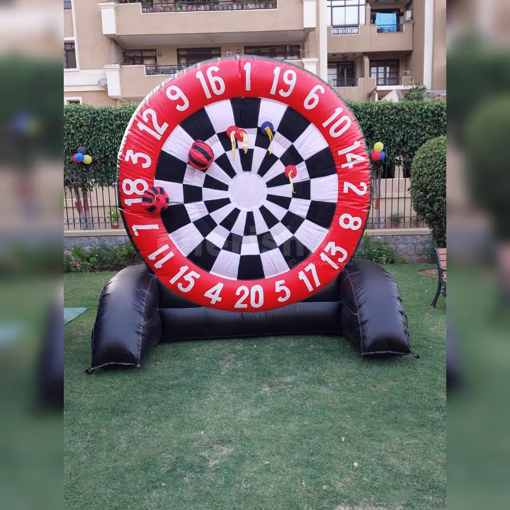 Bullseye! Our Dart Game is a hit with the kids at the party!"