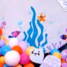 Under the sea Birthday Balloons Decor: Dive into a Colorful Adventure with Fishes