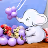 Pink & Purple Elephant Fiesta: Balloon Decor