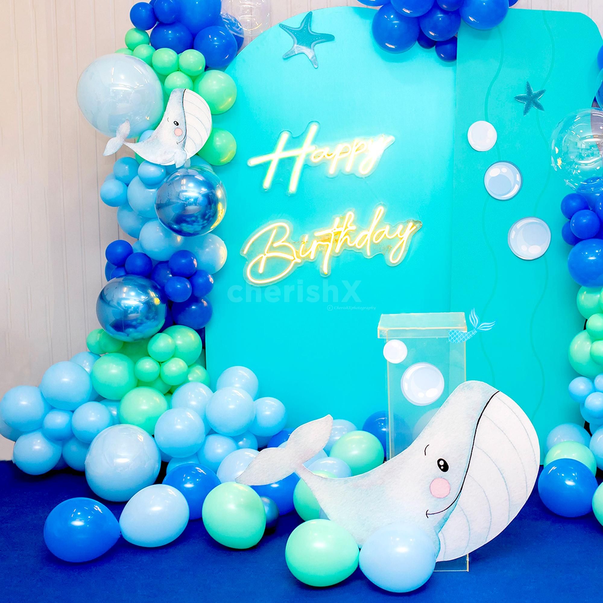 Dive into Fun: Fishes & Balloon Undersea