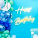 Bubbling Seas: Whale & Balloon Decoration
