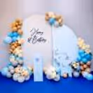 Adorable Elephant Theme: Apricot Balloon Bash Decor