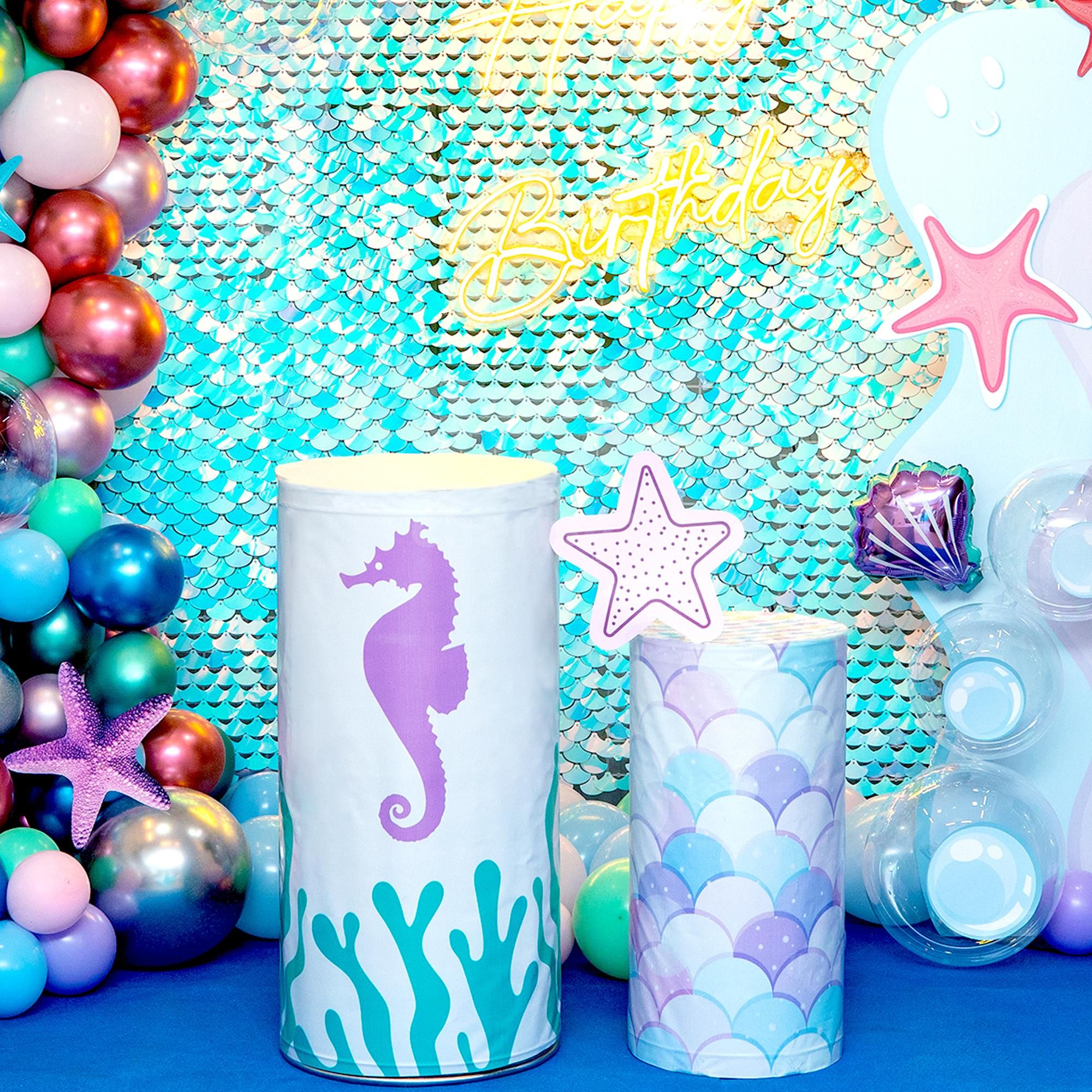 Undersea Adventure: Mermaid Birthday Balloon Decoration