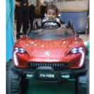 Buckle up for birthday fun with our Battery Operated Car Entry package!