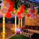 Every corner adorned with romance and whimsy.