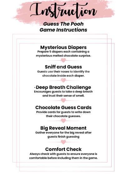 Instruction Card to know the Points of games