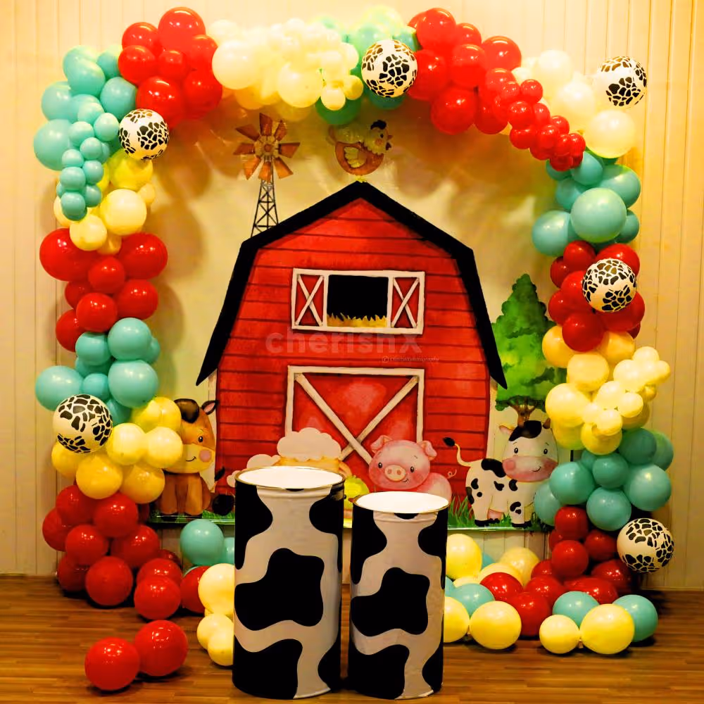 Farm Frolics Fun Birthday Decoration