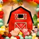 Rural Revelry: Farm Frolics Birthday Balloon Decor