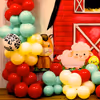 Country Charm: Farm Frolics Birthday Balloon Display